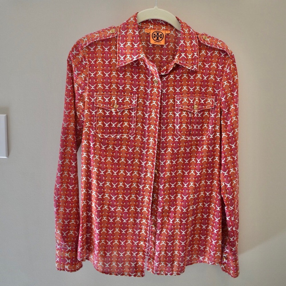 Tory Burch Button Down Top